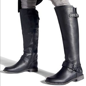 Shoedazzle Black Tall Boots